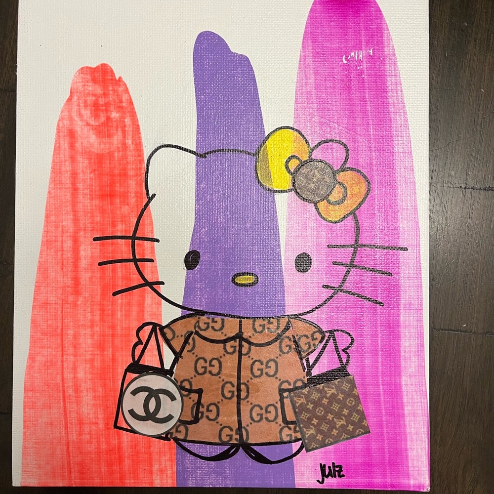 Hello Kitty Designer Painting